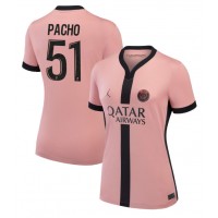 Paris Saint-Germain Willian Pacho #51 Tredjeställ Dam 2024-25 Kortärmad